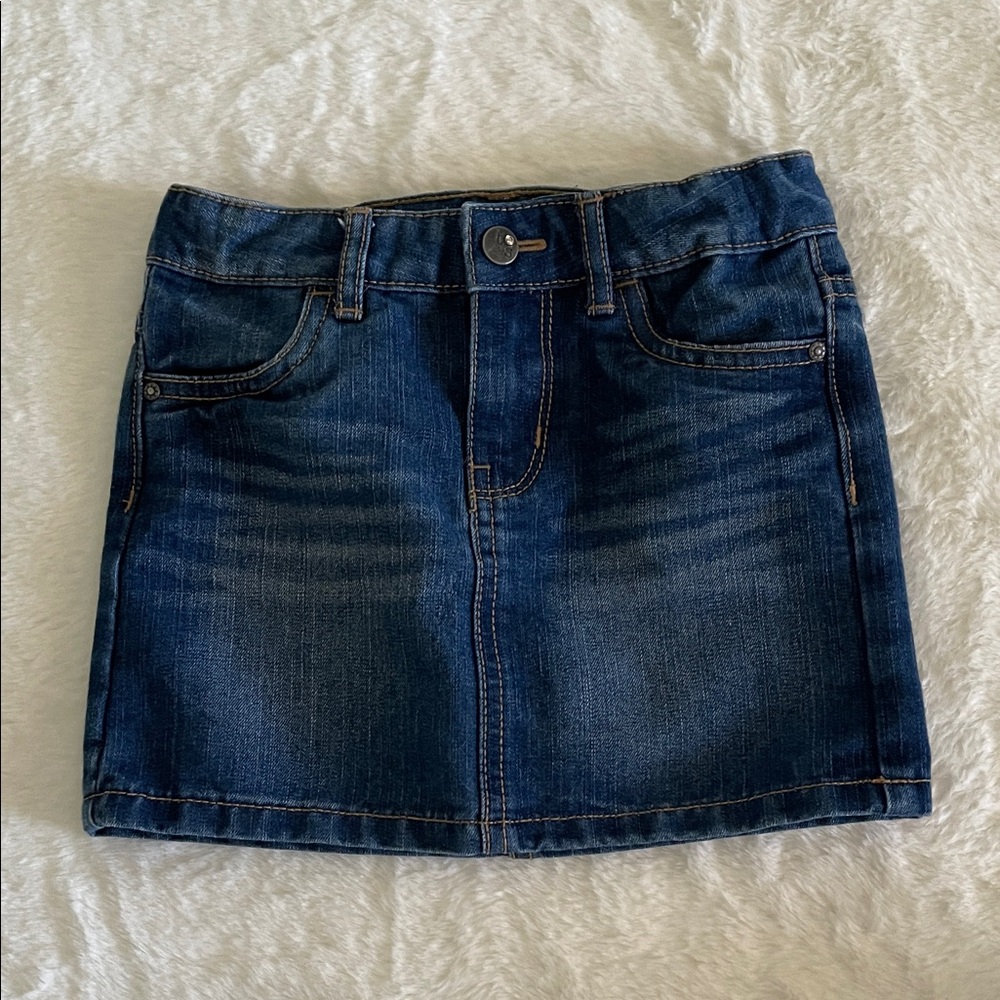 Toughskins Denim Mini Skirt SZ 4T